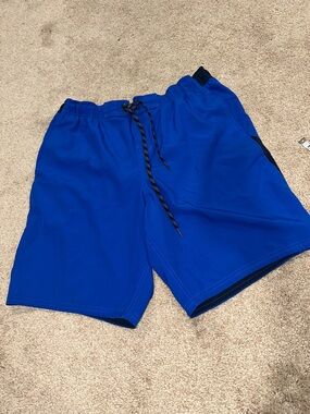 Nike Men's Bright Blue Swim Trunks
